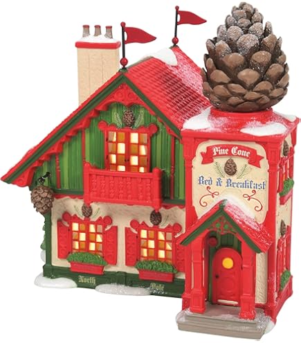 Amazon.com: Department 56 North Pole Santa's Visiting Center